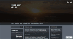 Desktop Screenshot of frjamesmallon.com